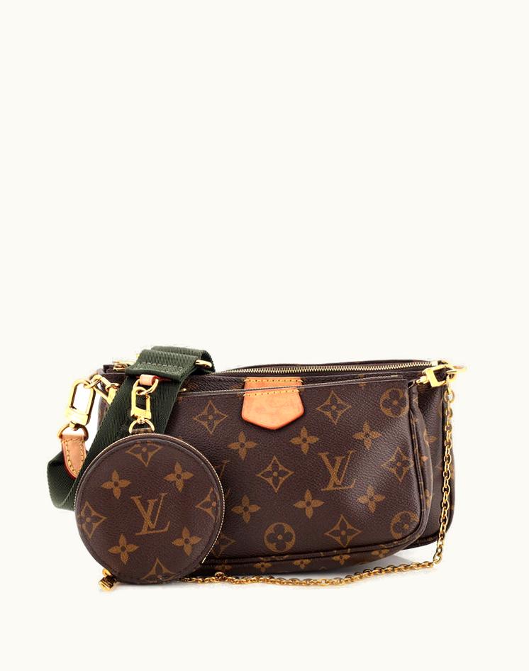 Louis Vuitton Louis Vuitton Multi Pochette Accessoires Monogram Canvas Brown Luxury Crossbody Bag