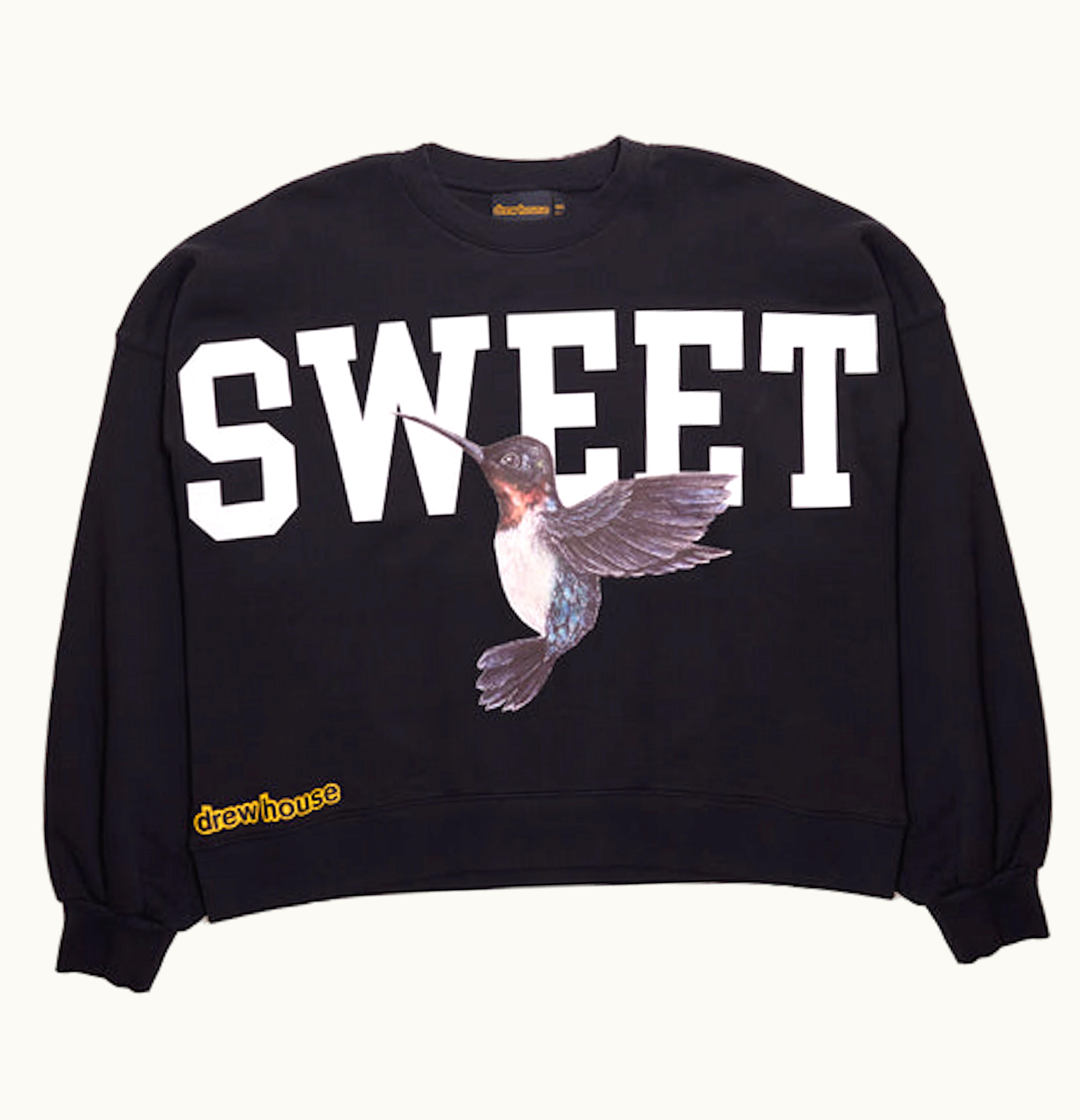 drew house drew house sweet boxy crewneck black