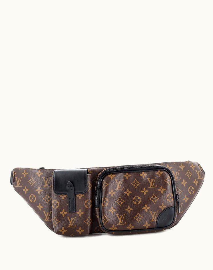 Louis Vuitton Louis Vuitton Christopher Bumbag Macassar Monogram Canvas Crossbody Brown