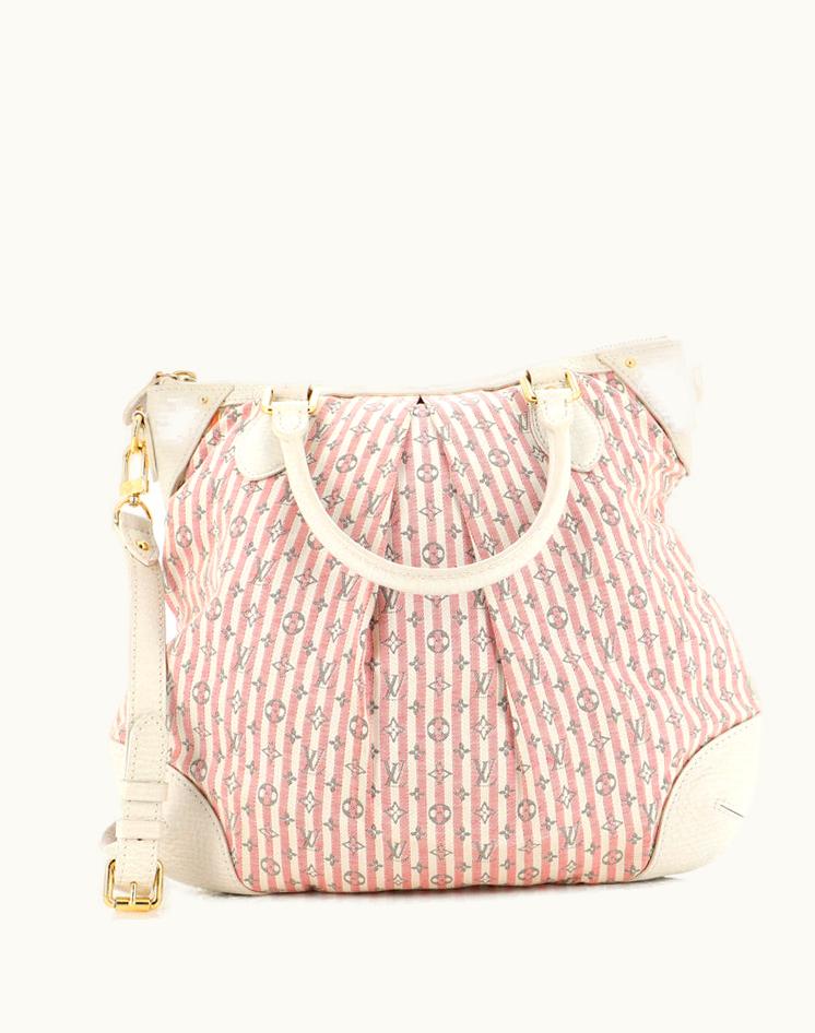 Louis Vuitton Louis Vuitton Marina Handbag Mini Lin Croisette PM