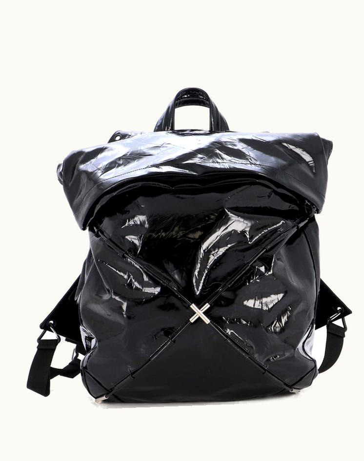 Bottega Veneta Bottega Veneta Tent Truck Backpack Nylon Black Silver