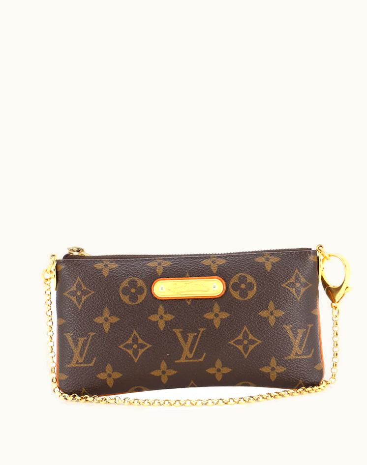 Louis Vuitton Louis Vuitton Milla Pochette Monogram Canvas MM