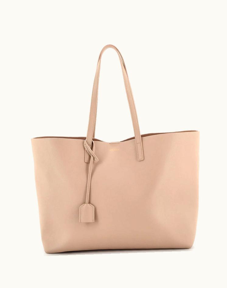 Saint Laurent Saint Laurent Shopper Tote Leather Large Neutral