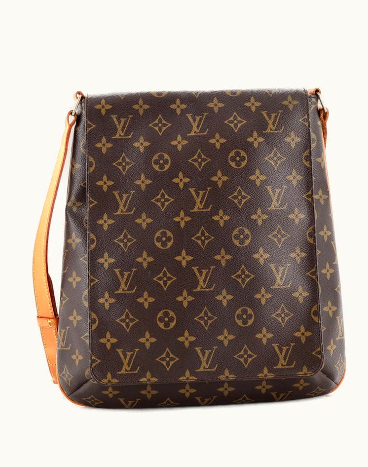 Louis Vuitton Louis Vuitton Musette Salsa Handbag Monogram Canvas GM Professional Brown