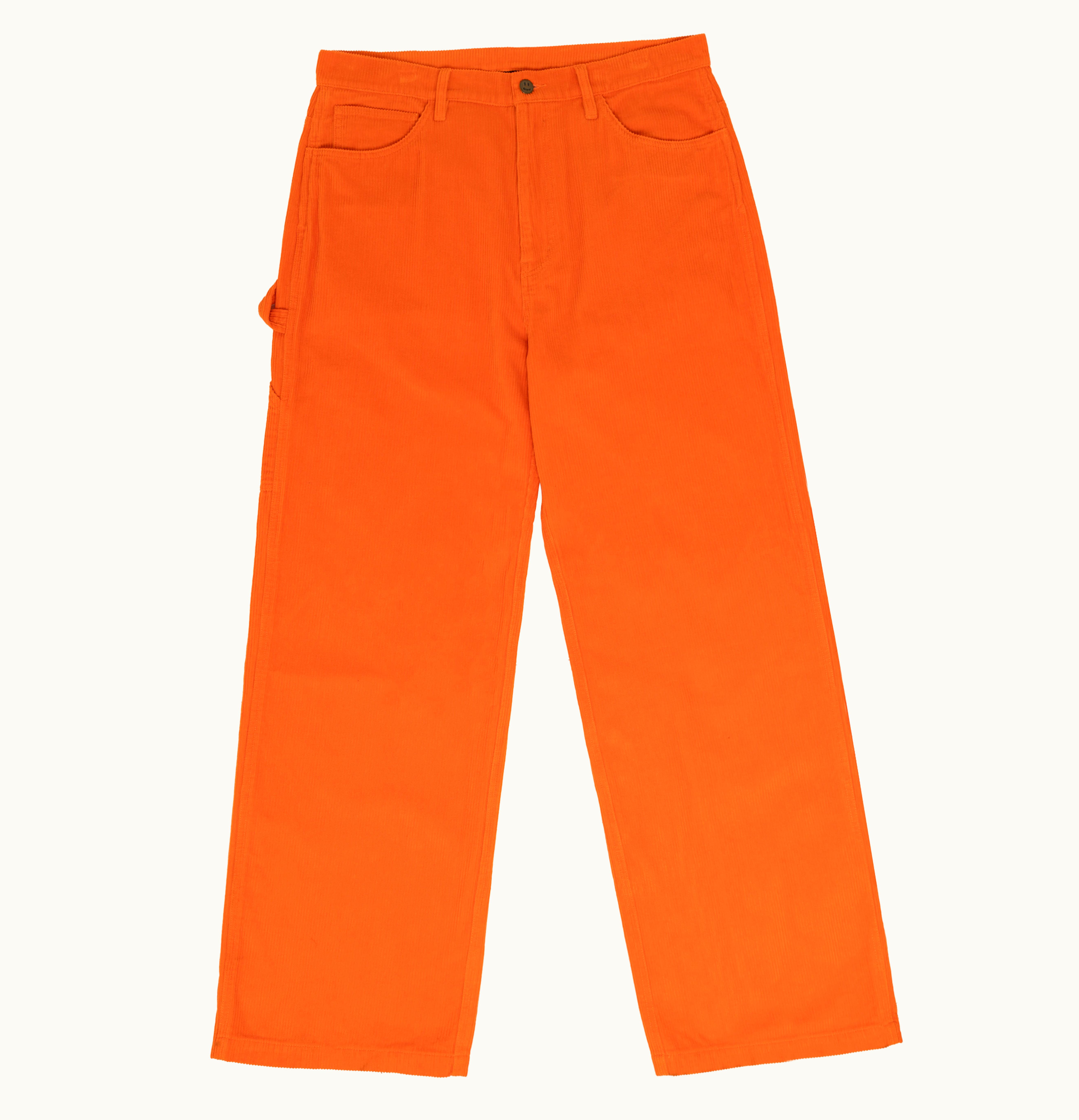 drew house drew house corduroy carpenter pant orange