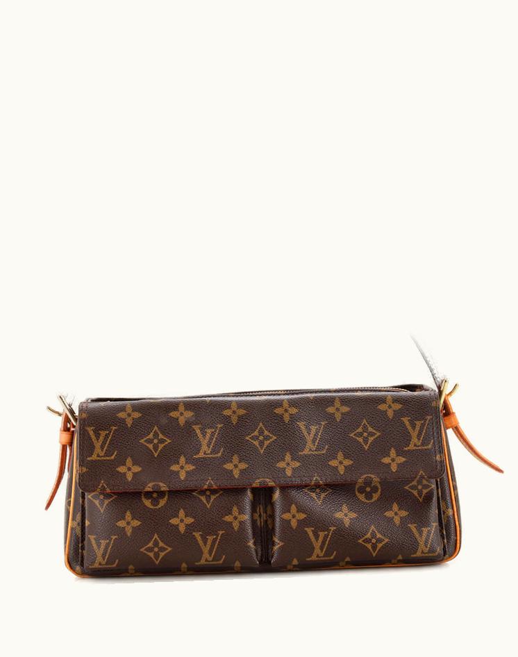 Louis Vuitton Louis Vuitton Viva Cite Handbag Monogram Canvas MM in Brown