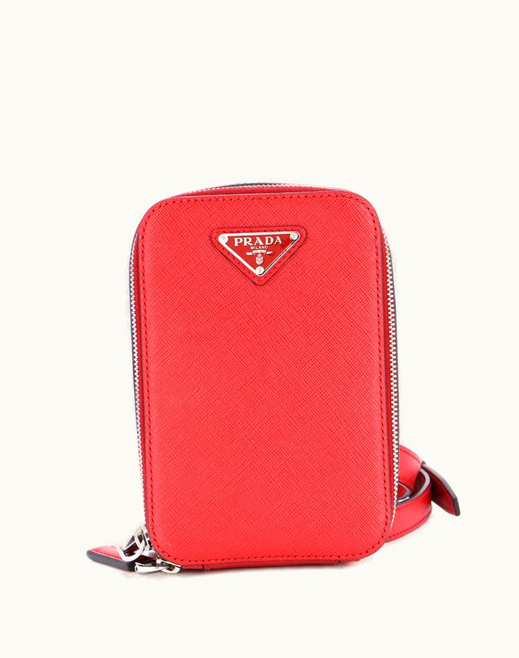 Prada Prada Harness Crossbody Bag Saffiano Leather