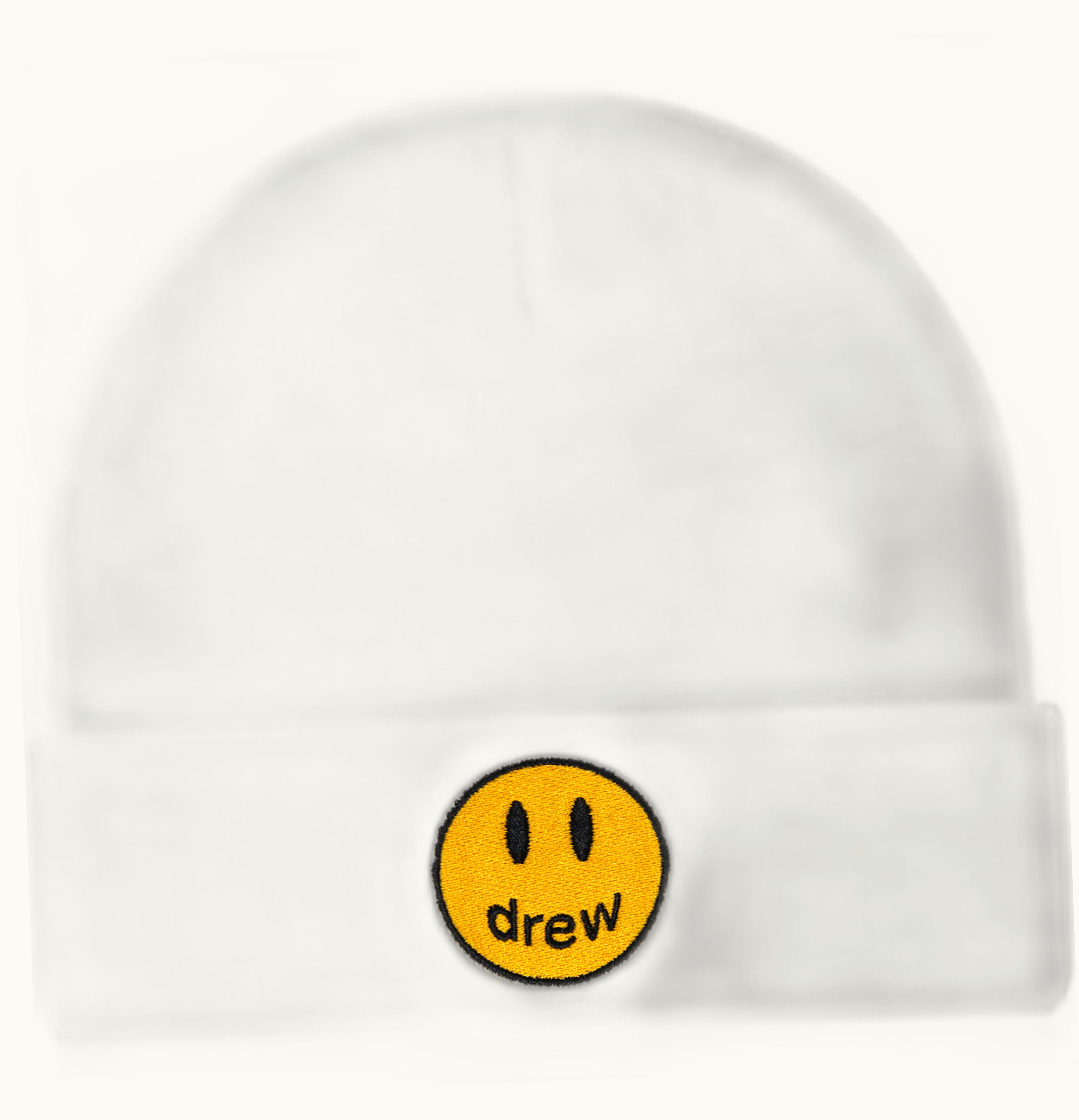 drew house drew house mascot rib beanie white