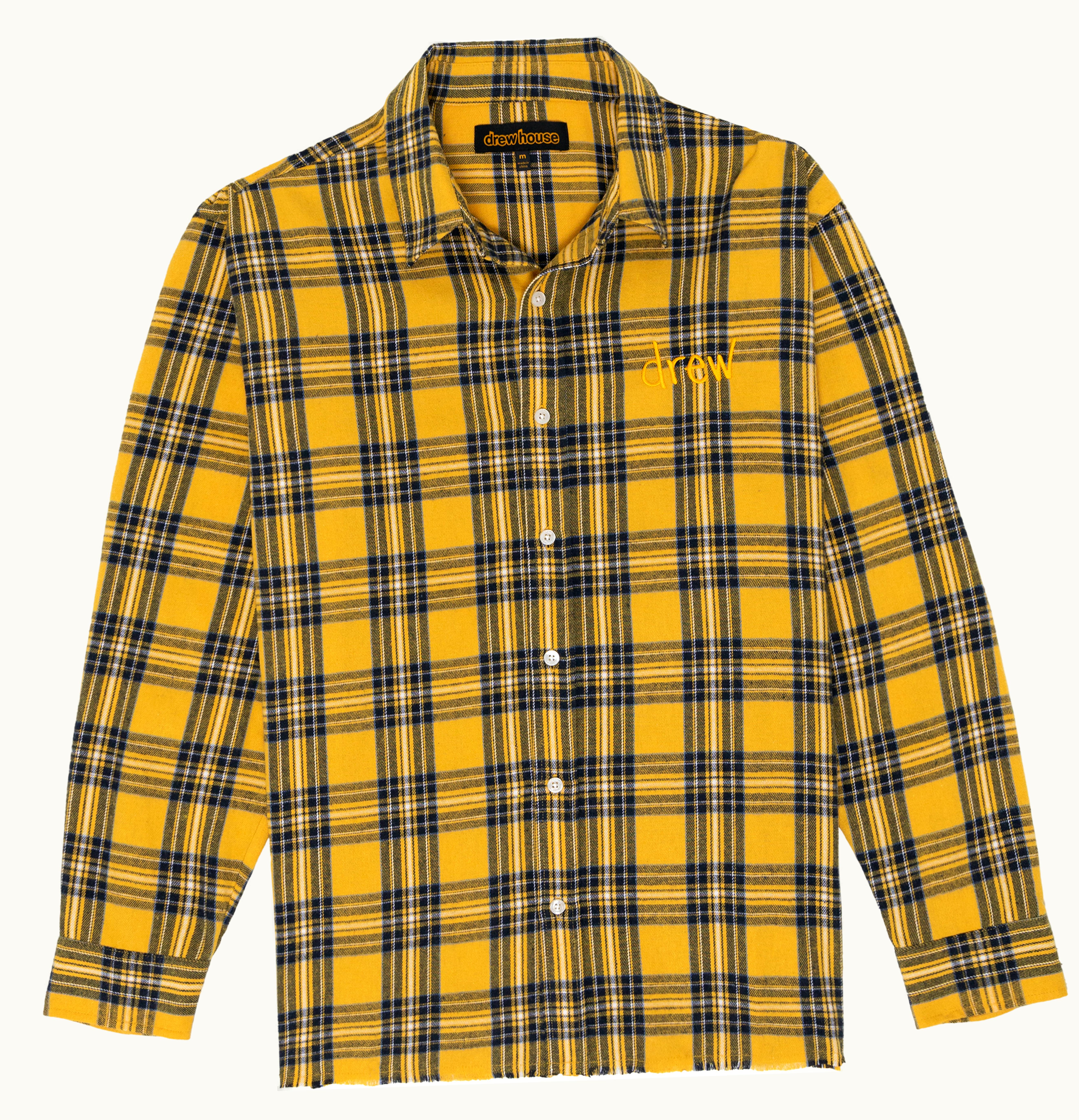 drew house drew house scribble ls button up core plaid