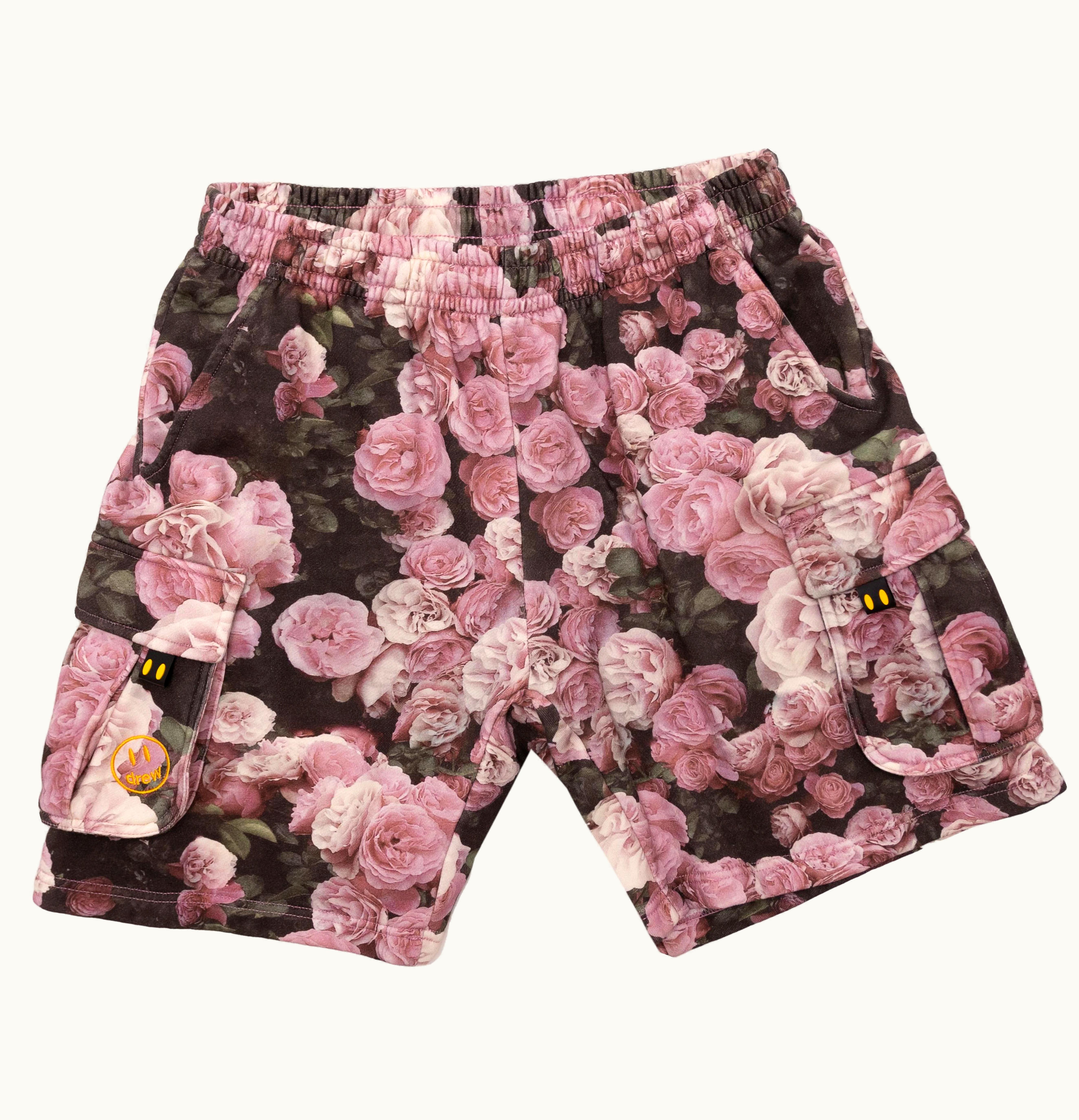 drew house drew house cargo sweatshort roses