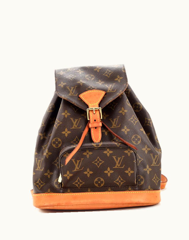 Louis Vuitton Louis Vuitton Vintage Montsouris Backpack Monogram Canvas MM in Brown