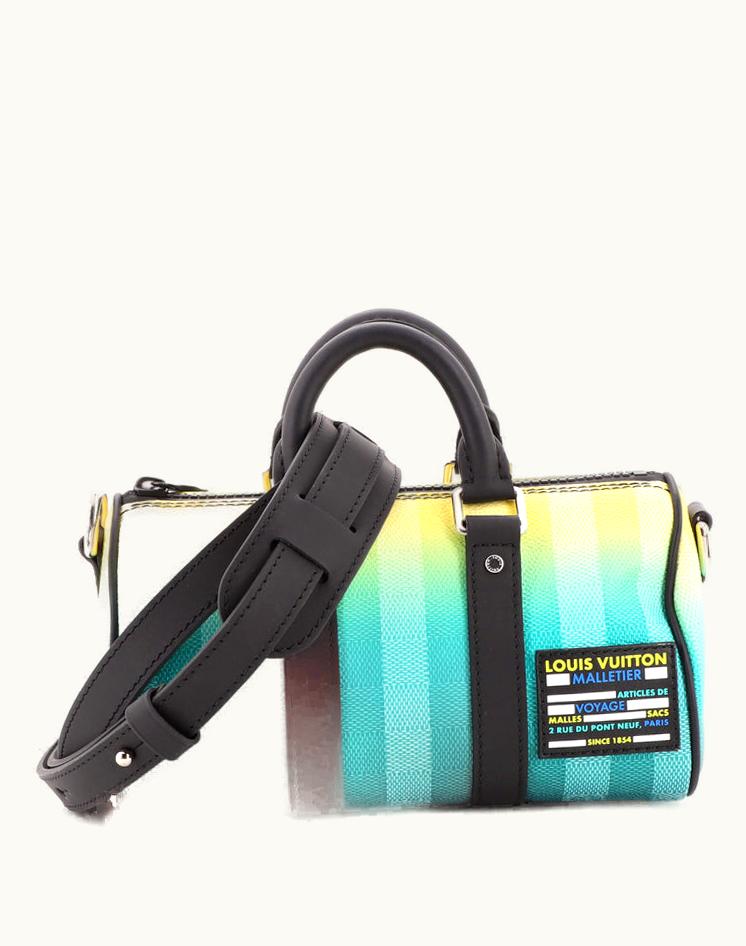 Louis Vuitton Louis Vuitton Keepall Bandouliere Bag XS Gradient Damier Stripes Limited Edition