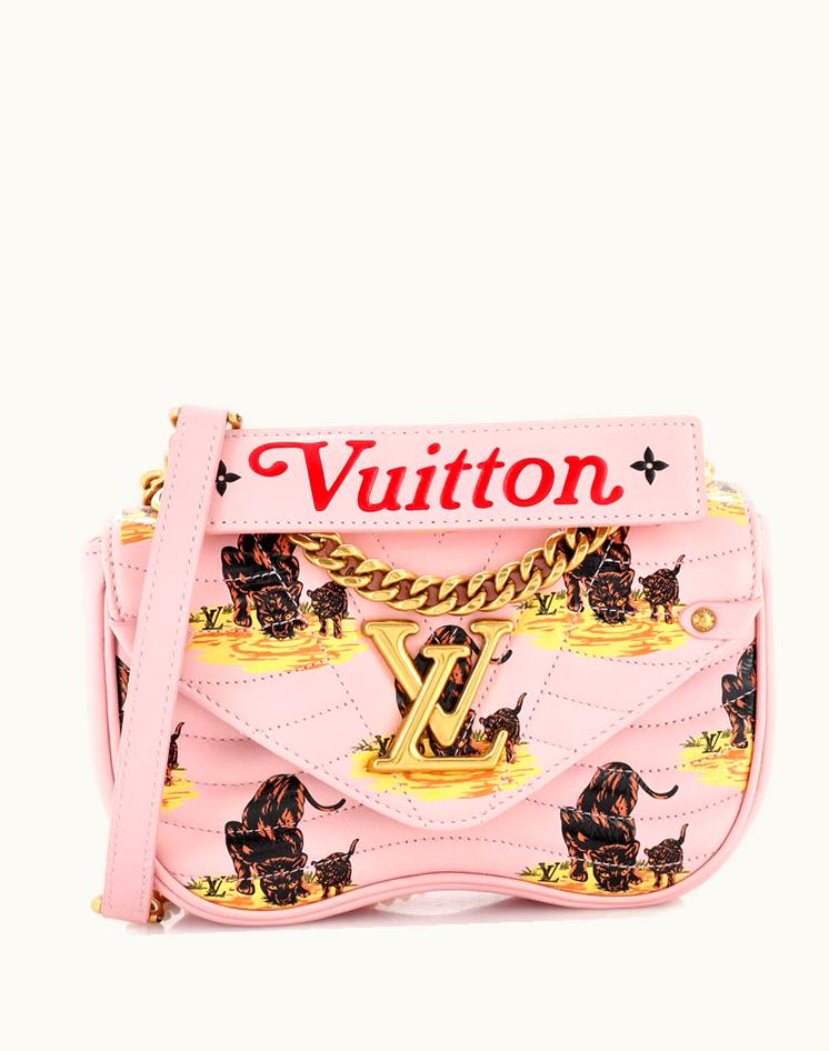 Louis Vuitton Louis Vuitton New Wave Chain Bag Limited Edition Printed Quilted Leather PM