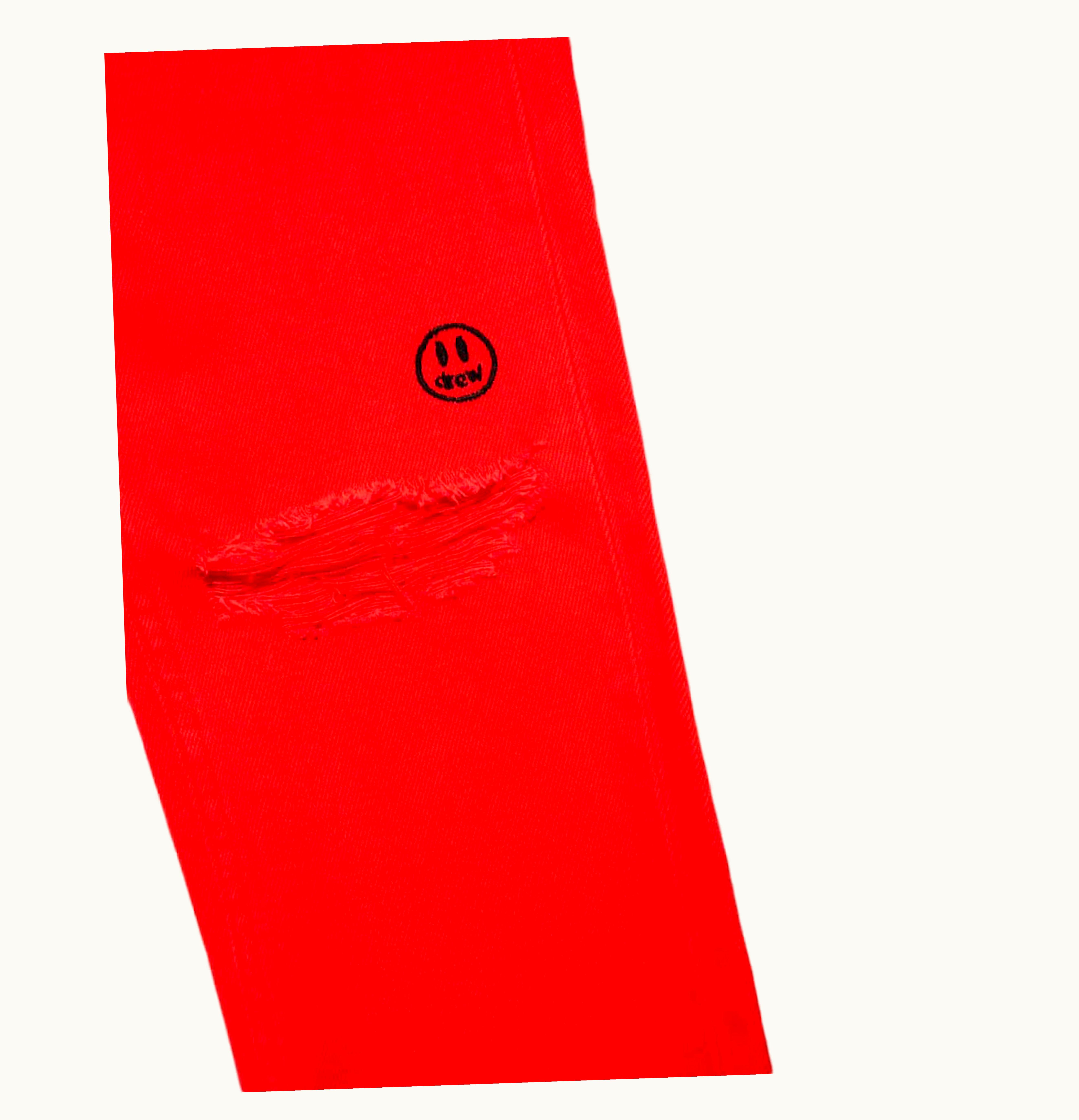 drew house drew house distressed drew tapered jean washed red