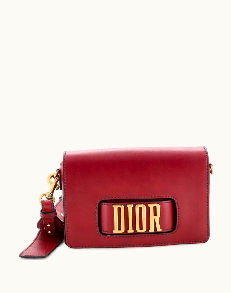 Dior Dior Dio(R)Evolution Flap Bag Leather Medium