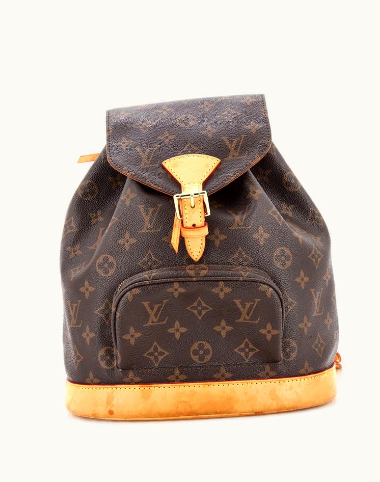 Louis Vuitton Louis Vuitton Montsouris Backpack Monogram Canvas PM BrownLux