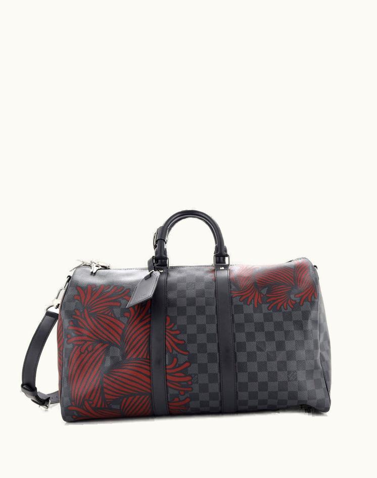 Louis Vuitton Louis Vuitton Keepall Bandouliere Bag Limited Edition Nemeth Damier Graphite 45