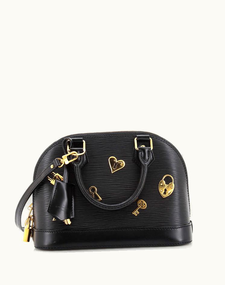 Louis Vuitton Louis Vuitton Alma Handbag Love Lock Epi Leather BB