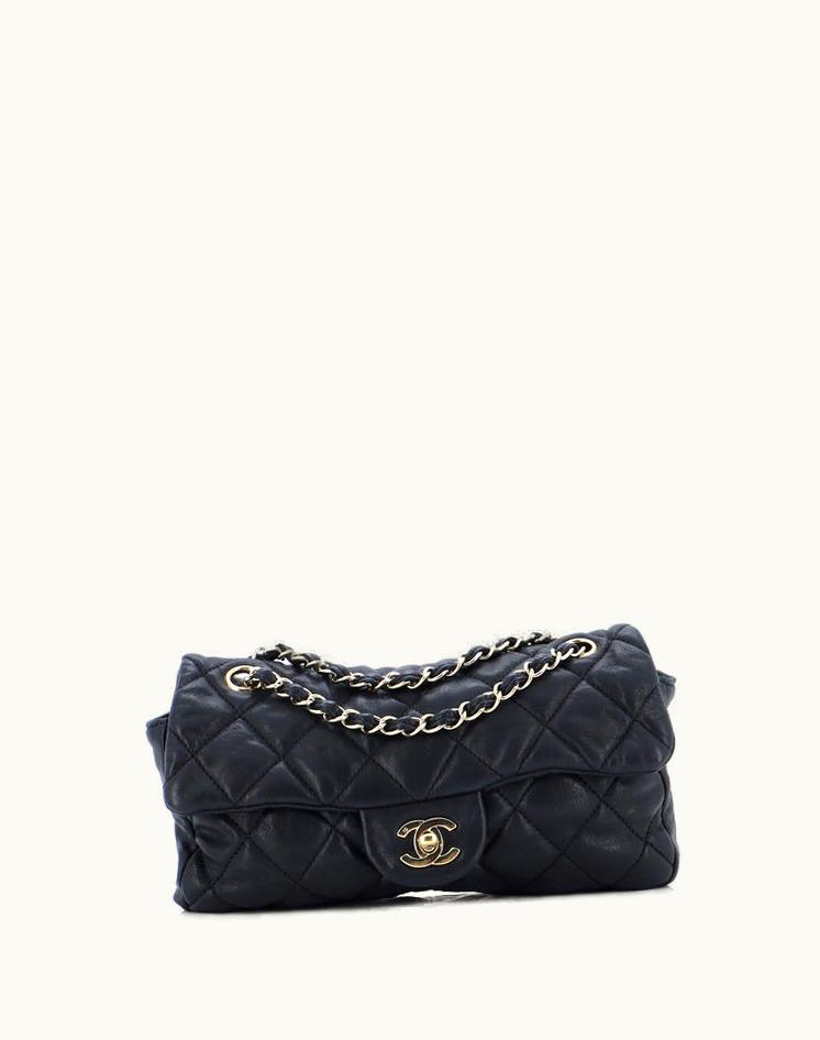 Chanel Chanel Vintage Classic Single Flap Bag Quilted Lambskin Small