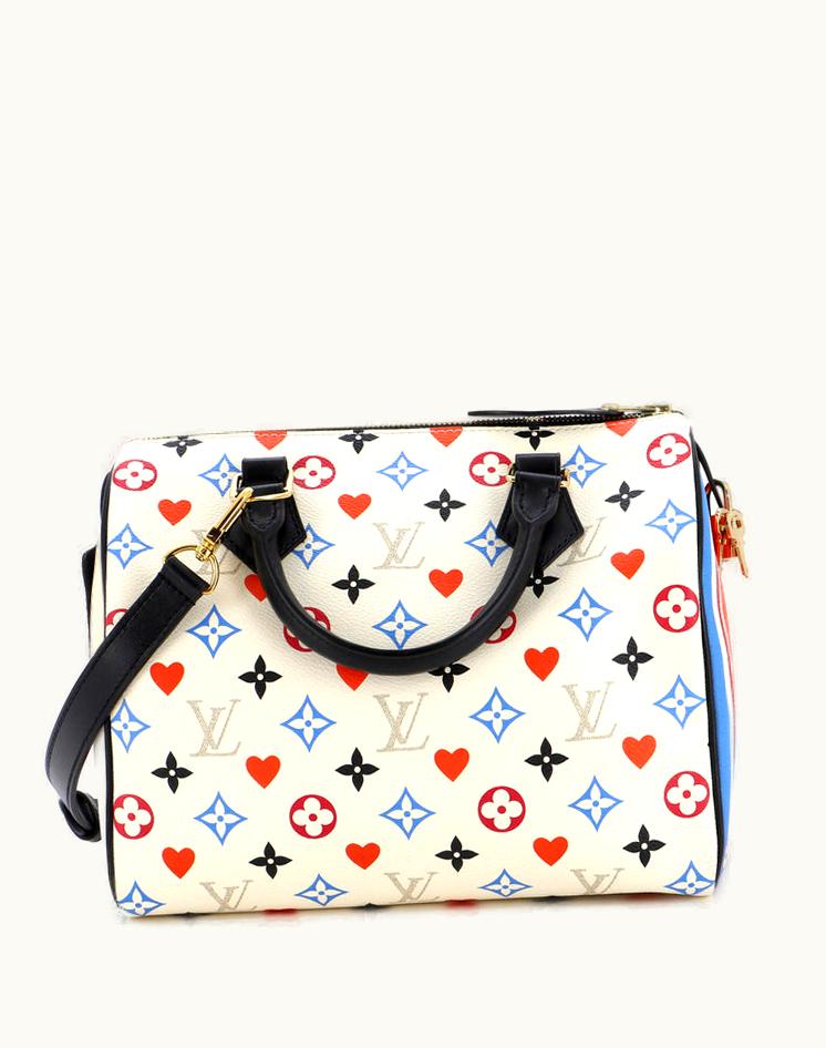 Louis Vuitton Louis Vuitton Speedy Bandouliere Bag Limited Edition Game On Multicolor Monogram 25