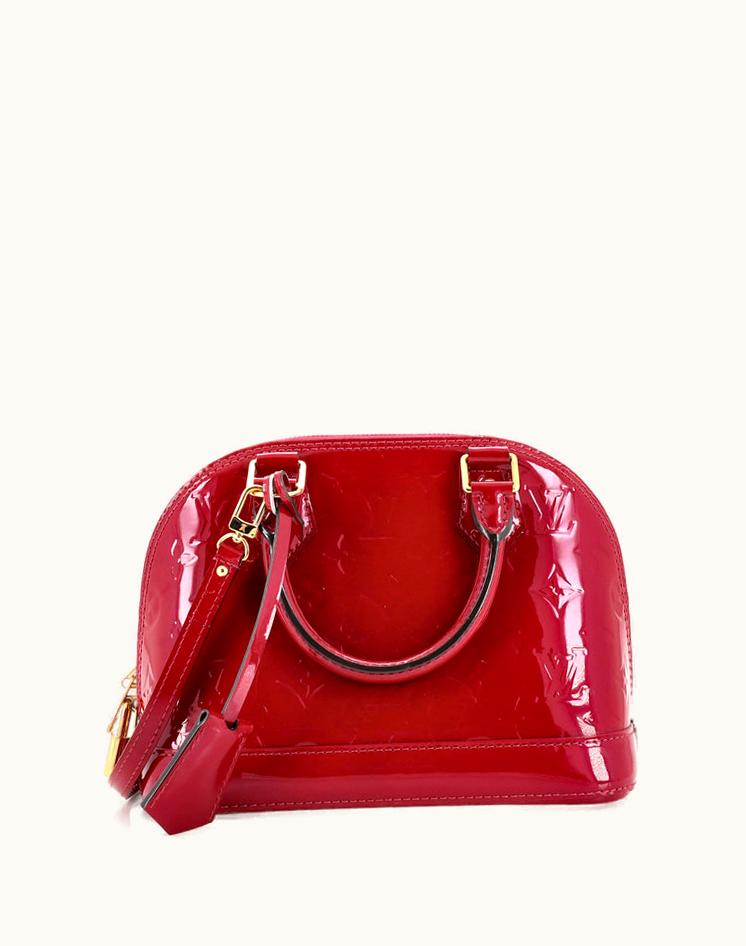 Louis Vuitton Louis Vuitton Alma Handbag Vernis BB Red