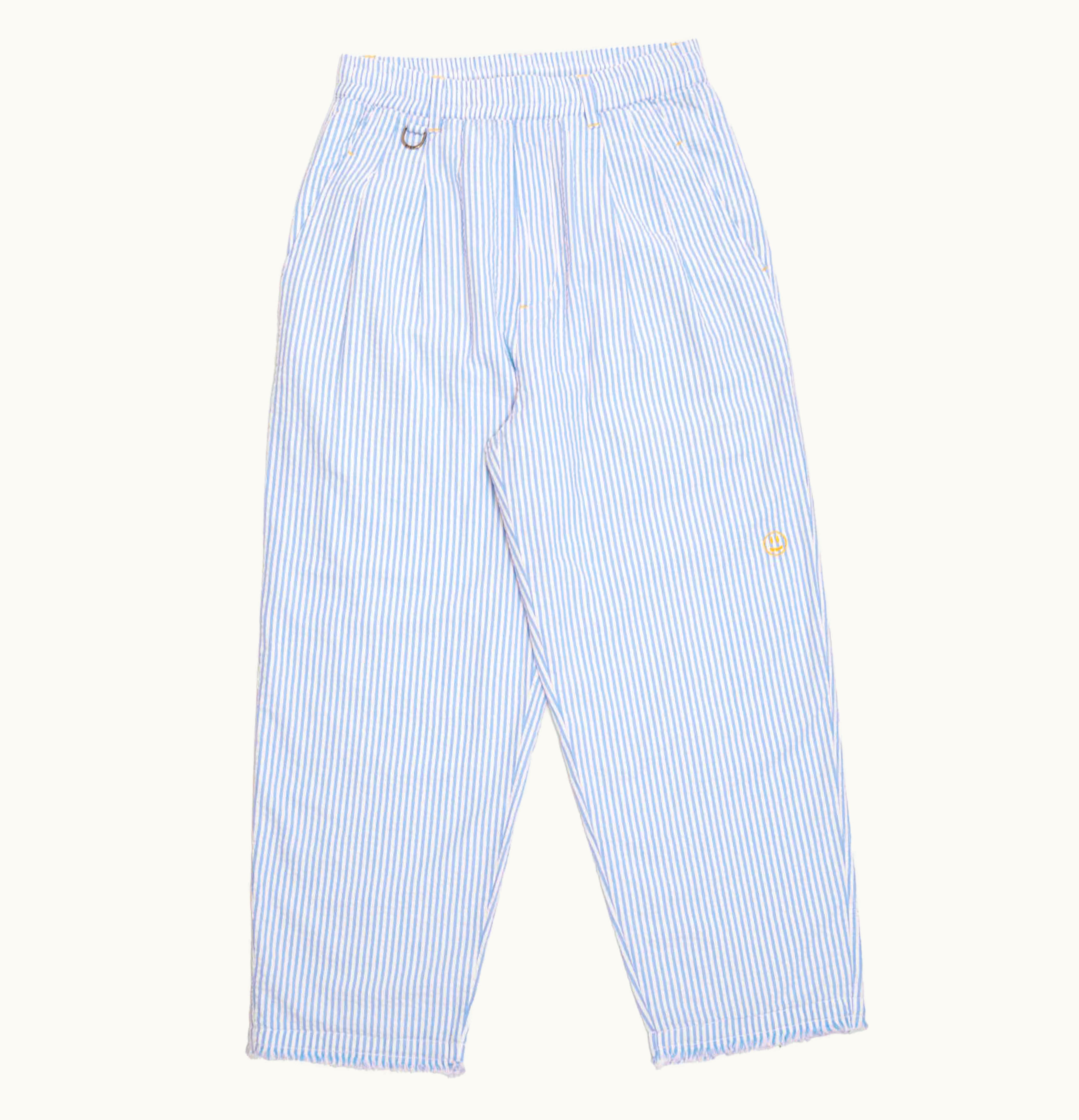 drew house drew house seersucker church pant seersucker blue
