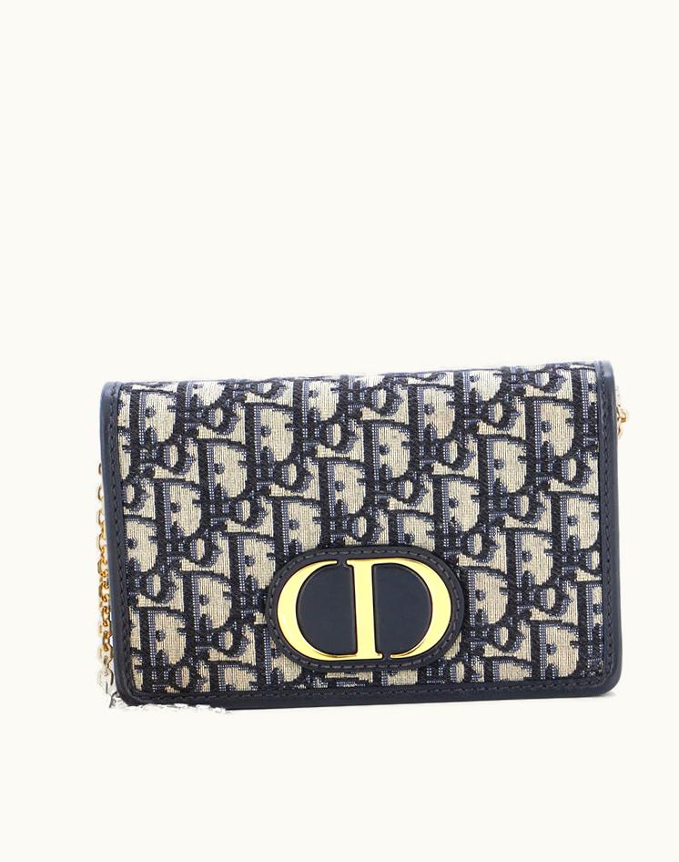 Dior Dior 30 Montaigne 2-In-1 Pouch Oblique Canvas