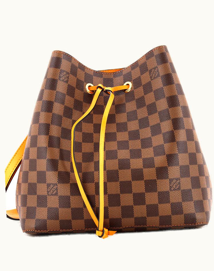 Louis Vuitton Louis Vuitton NeoNoe Damier MM Handbag Brown/Gold