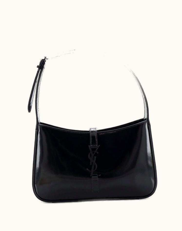 Saint Laurent Saint Laurent Le 5 A 7 Hobo Patent Small