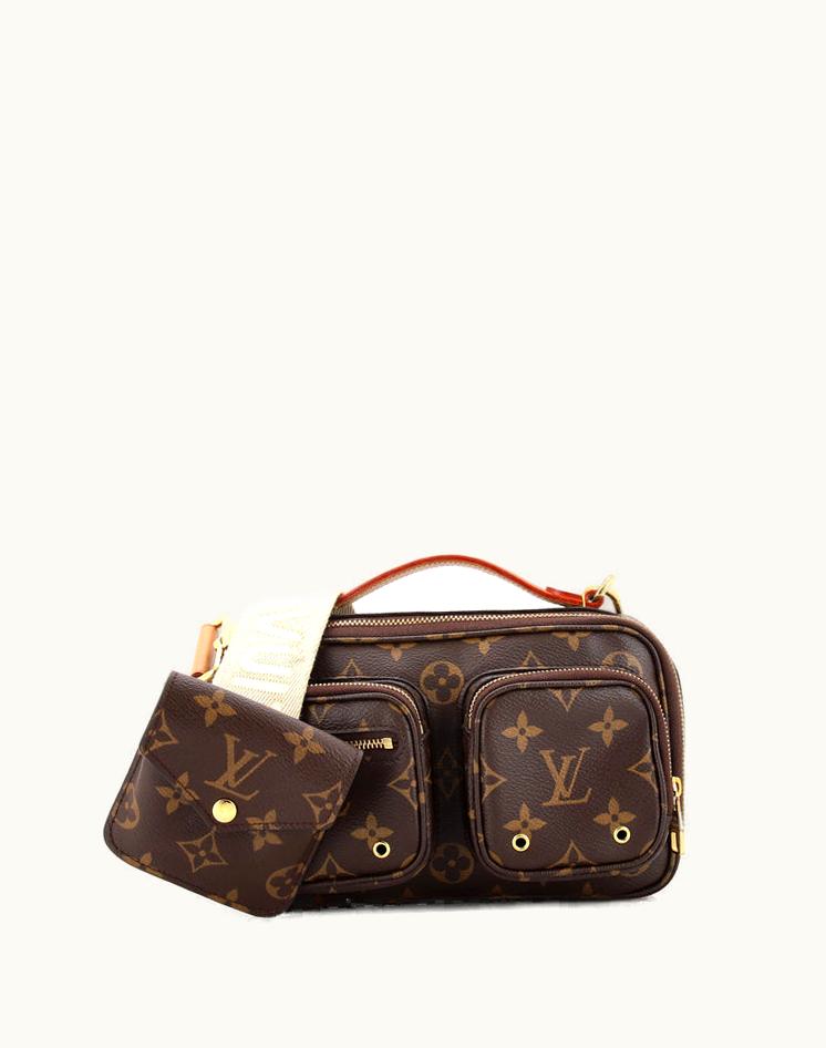 Louis Vuitton Louis Vuitton Classic Utility Crossbody Bag Monogram Canvas Brown