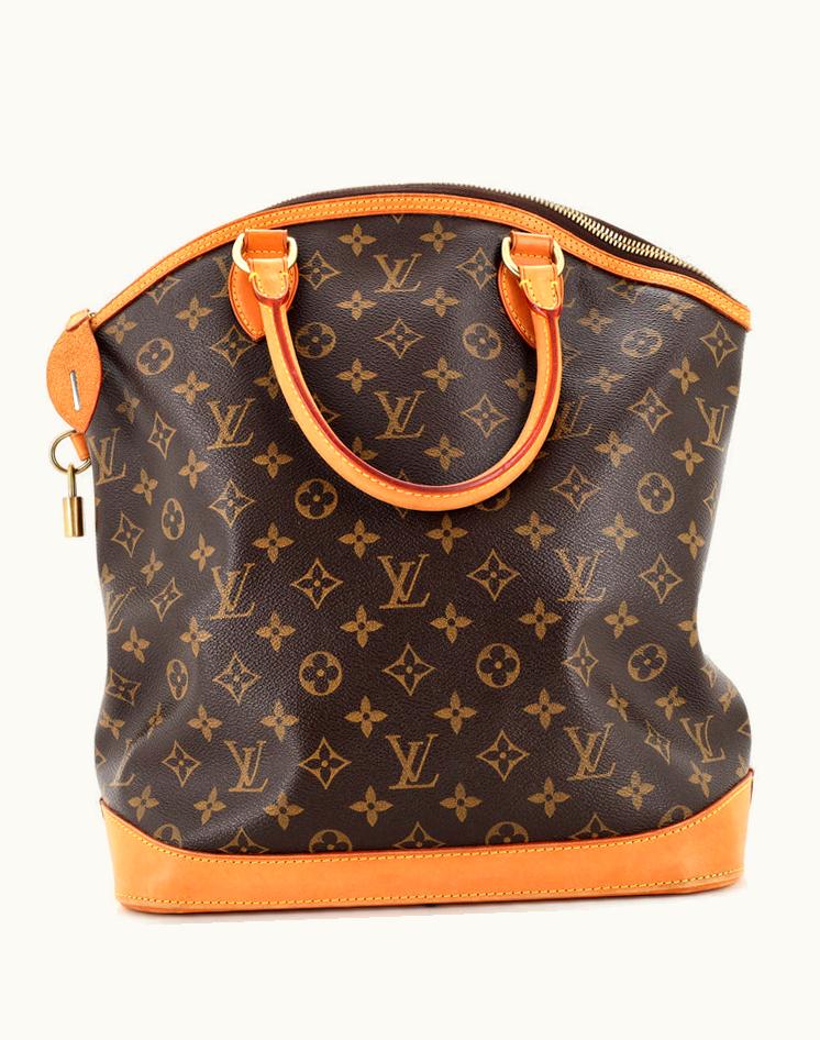 Louis Vuitton Louis Vuitton Lockit Handbag Monogram Canvas Vertical