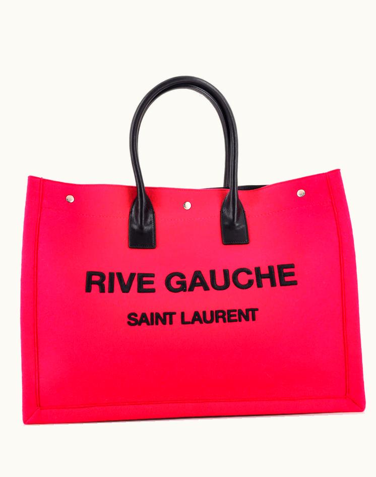 Saint Laurent Saint Laurent Rive Gauche Shopper Tote Felt Large