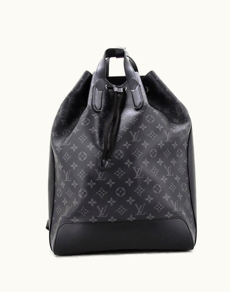 Louis Vuitton Louis Vuitton Explorer Backpack Monogram Eclipse Canvas Black Gun Metal