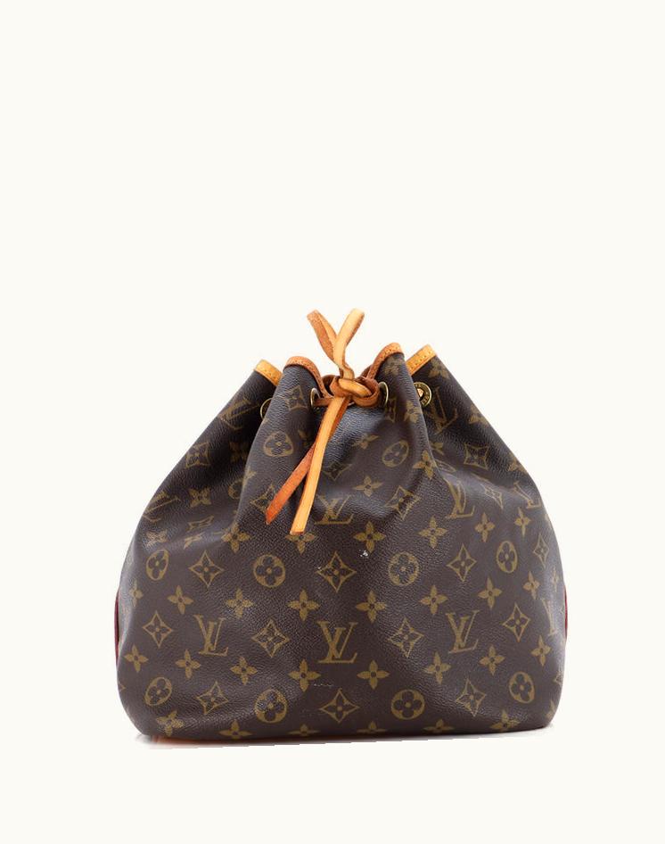 Louis Vuitton Louis Vuitton Petit Noe Handbag Monogram Canvas