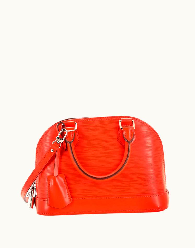 Louis Vuitton Louis Vuitton Alma Handbag Epi Leather BB Orange