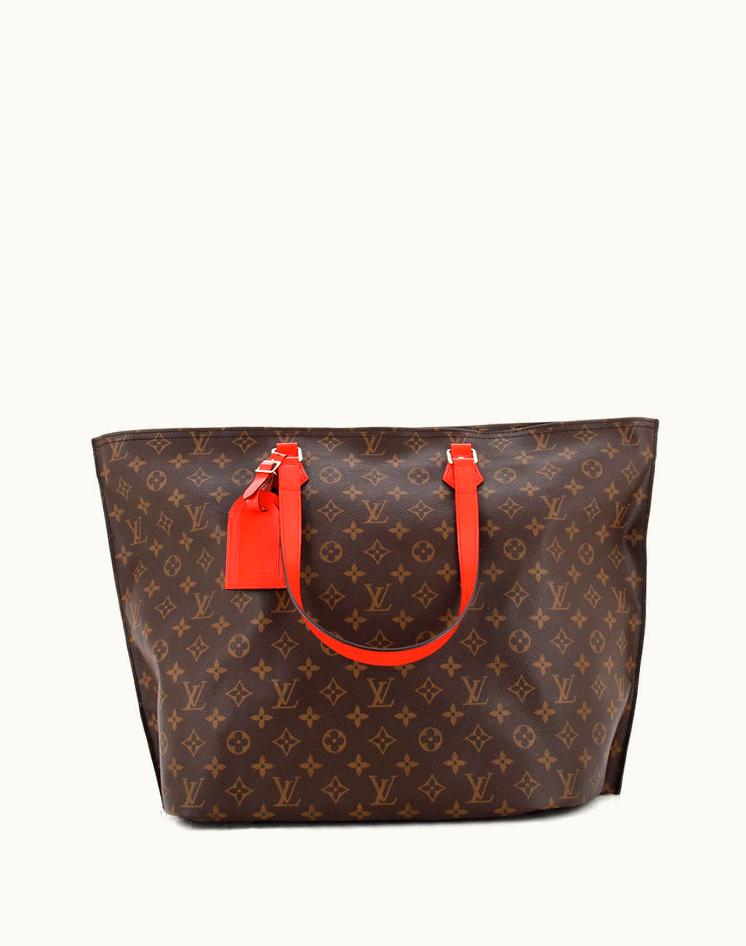 Louis Vuitton Louis Vuitton All In Handbag Monogram Canvas GM Coated Canvas Brown Gold