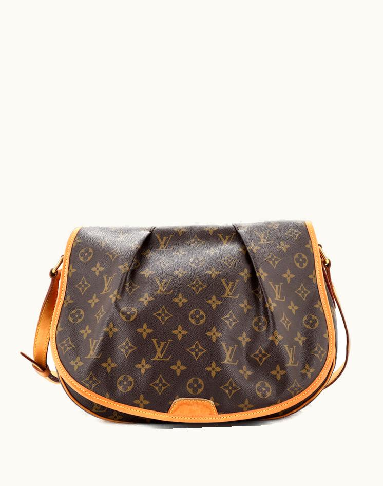 Louis Vuitton Louis Vuitton Menilmontant Handbag Monogram Canvas MM