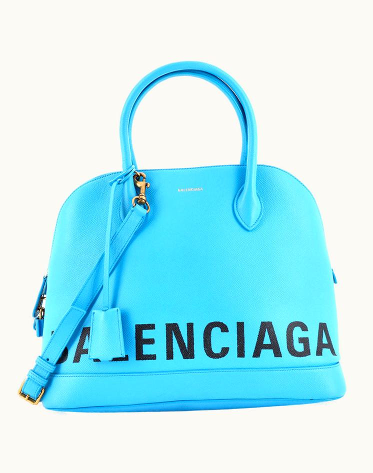 Balenciaga Balenciaga Logo Ville Bag Leather Medium