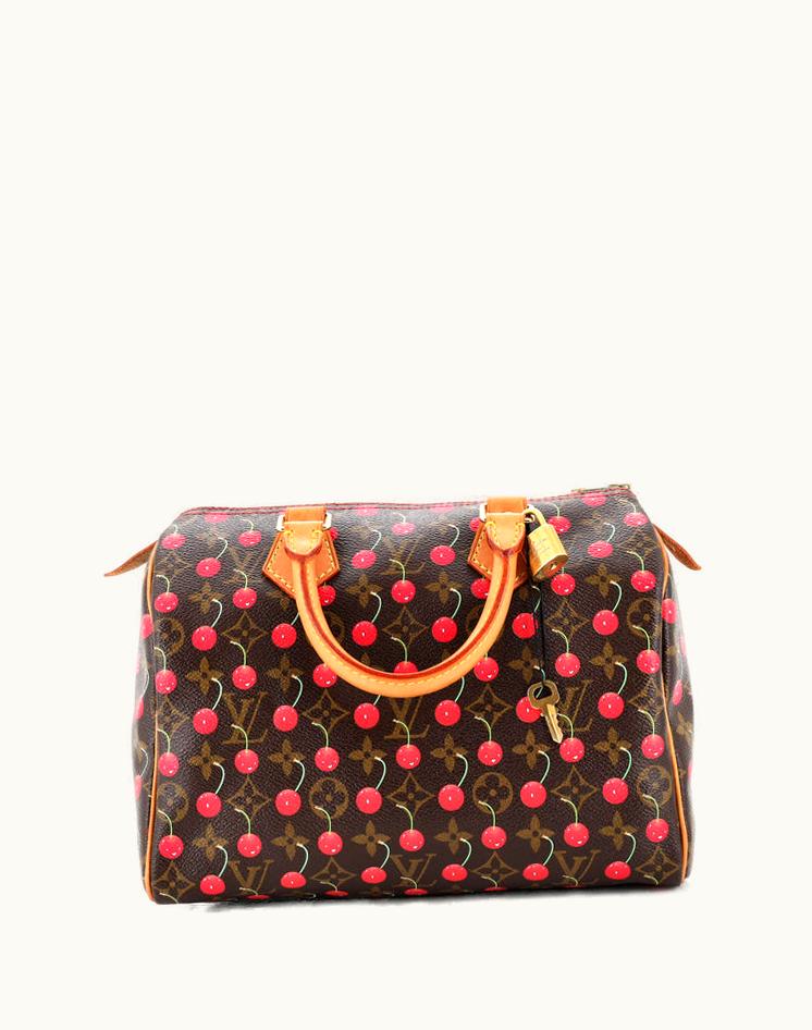 Louis Vuitton Louis Vuitton Speedy Handbag Monogram Cerises 25 Limited Edition