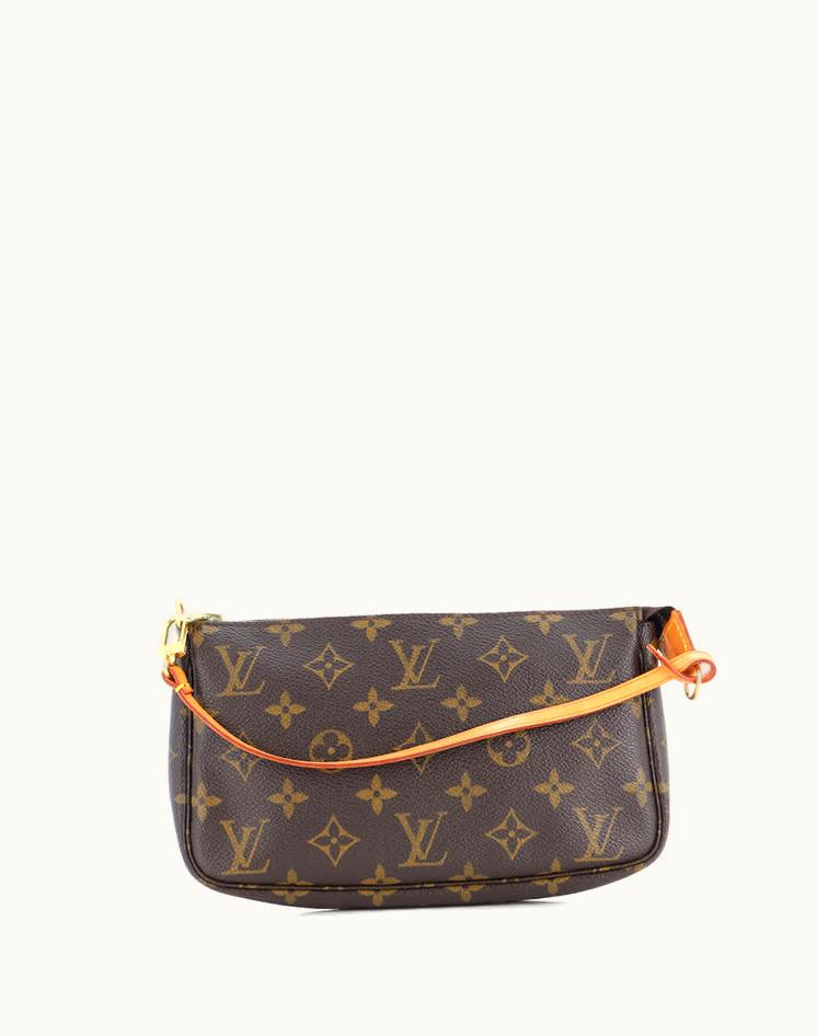 Louis Vuitton Louis Vuitton Pochette Accessoires Monogram Canvas Brown Luxe