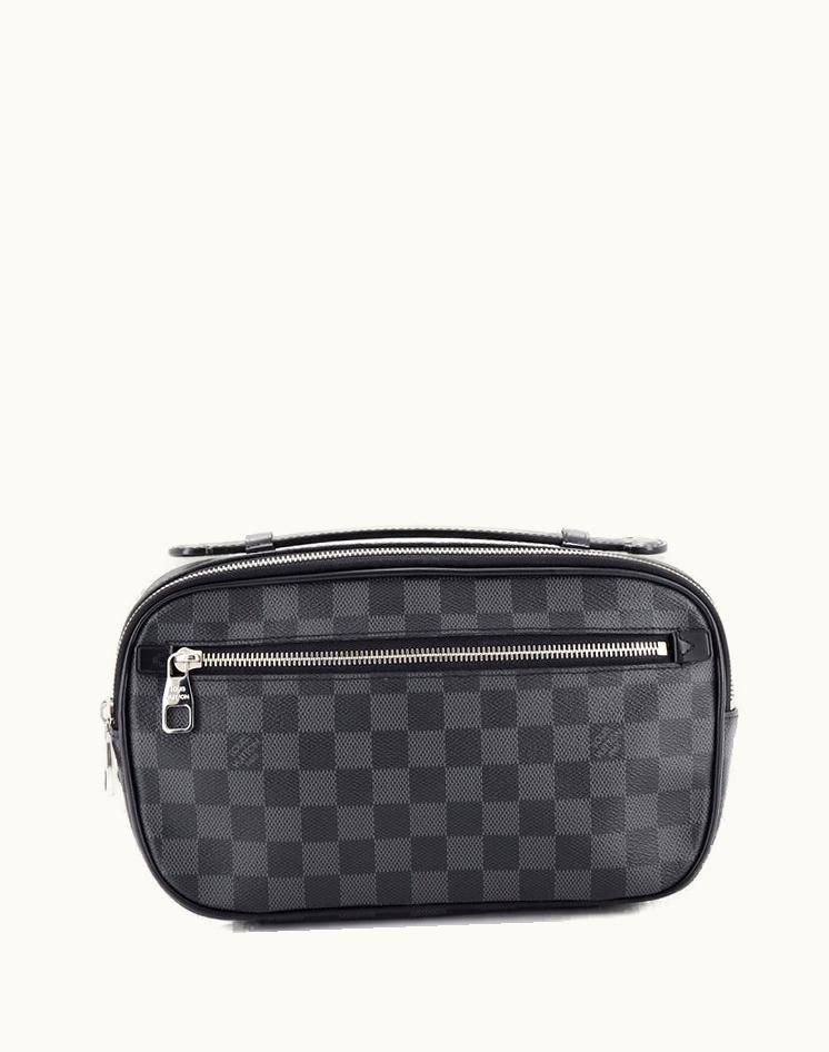 Louis Vuitton Louis Vuitton Ambler Waist Bag Damier Graphite