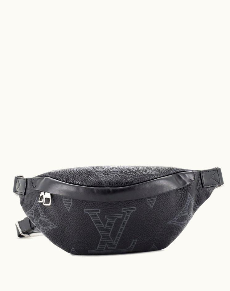 Louis Vuitton Louis Vuitton Discovery Bumbag Monogram Shadow Giant Taurillon Leather