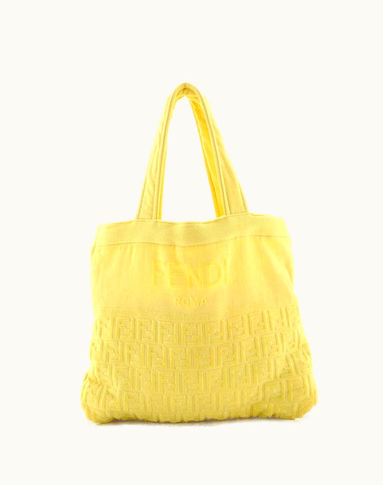 Fendi Fendi Beach Towel Bag Zucca Terry Cloth