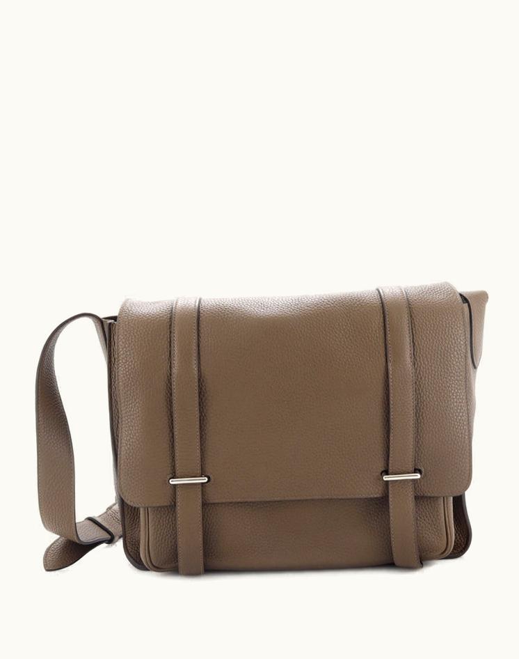 Hermès Hermès Steve Messenger Bag Clemence 35