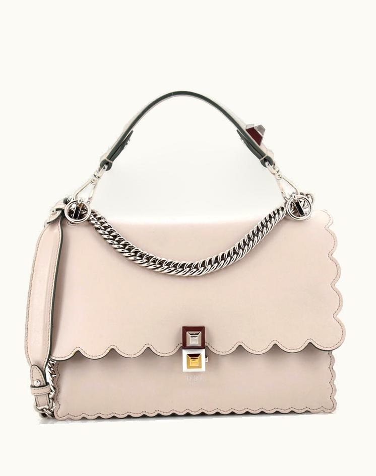 Fendi Fendi Kan I Bag Leather Medium