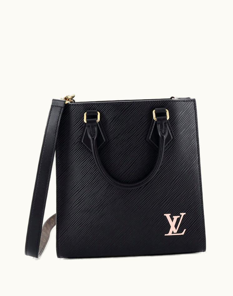 Louis Vuitton Louis Vuitton Sac Plat NM Bag Epi Leather BB Black Gold