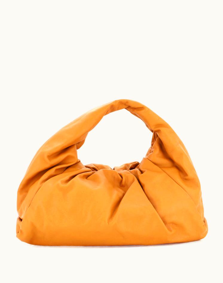 Bottega Veneta Bottega Veneta The Shoulder Pouch Leather Maxi Designer Bag Neutral