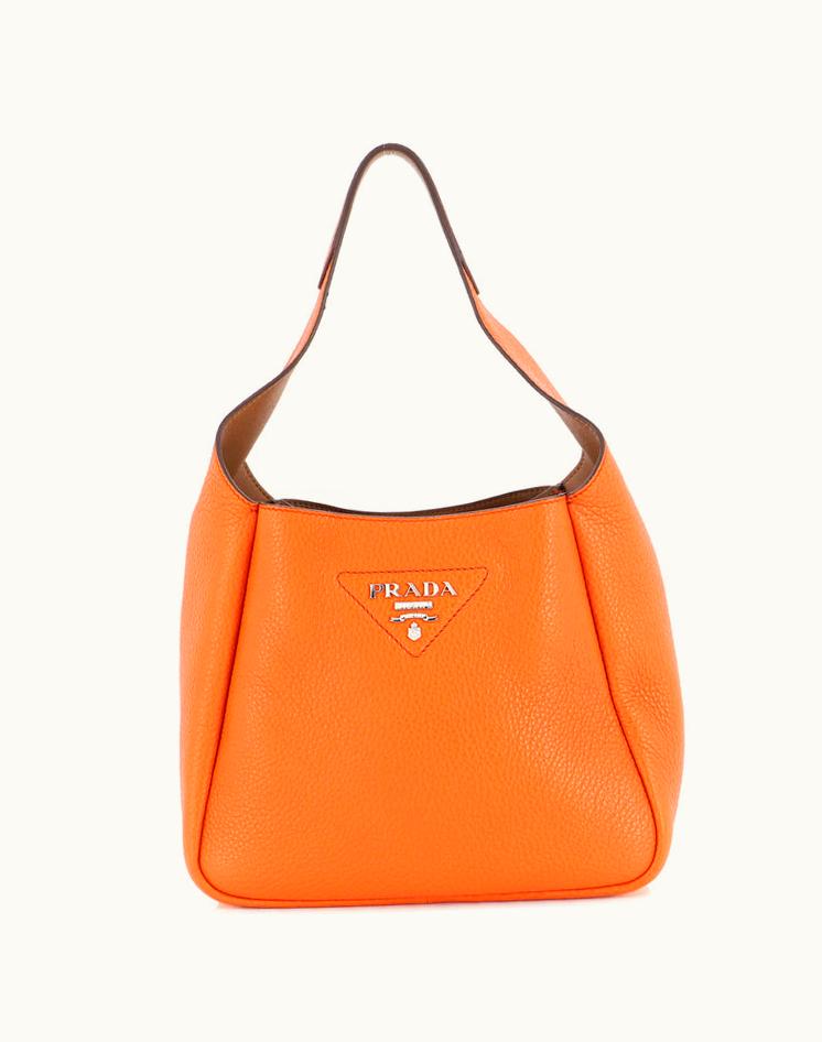 Prada Prada Dynamique Hobo Vitello Daino Small