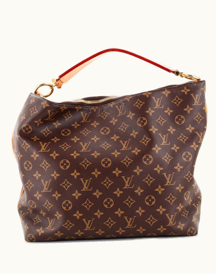 Louis Vuitton Louis Vuitton Sully Handbag Monogram Canvas MM