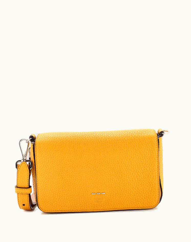 Fendi Fendi Selleria Flap Bag Leather Small